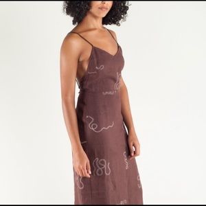 Paloma Wool Mamba Snake Dress - Sz 38